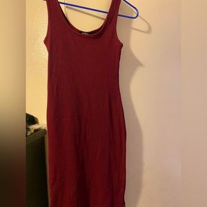 Ambiance Burgundy Bodycon Dress size small